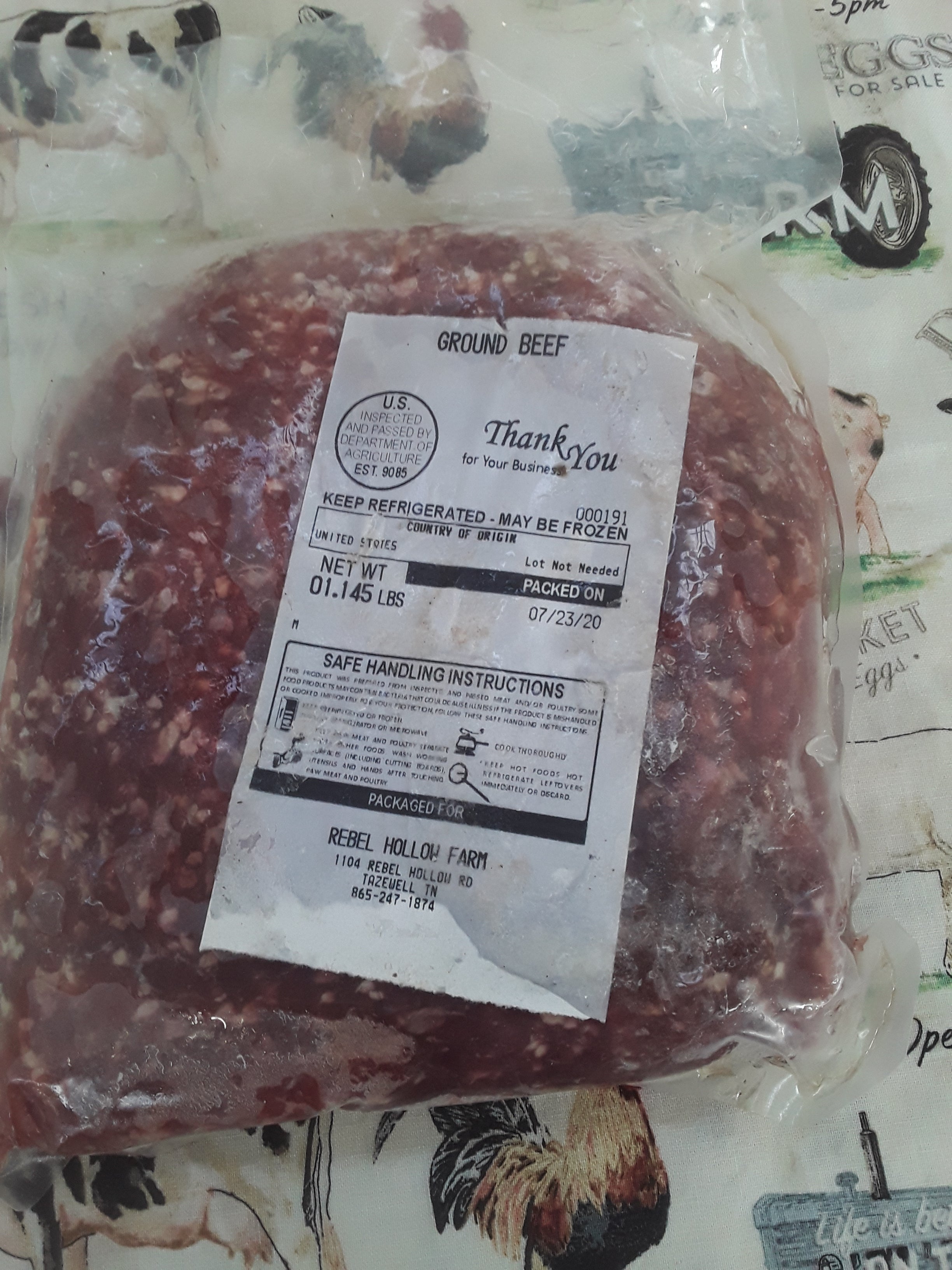 Farm-Raised Ground Beef – Rebel Hollow Farm